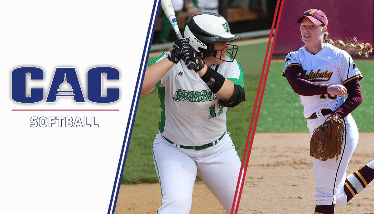 C2CAthConf's tweet photo. π₯ πππππππ ππ
πππ ππππ π₯
York's Hannah Vogt & Salisbury's Lindsey Windsor Selected CAC Softball Players of the Week
β‘οΈ https://t.co/Gl0eipkPw8
#CACSB | #D3SB https://t.co/x3fLXks3fX