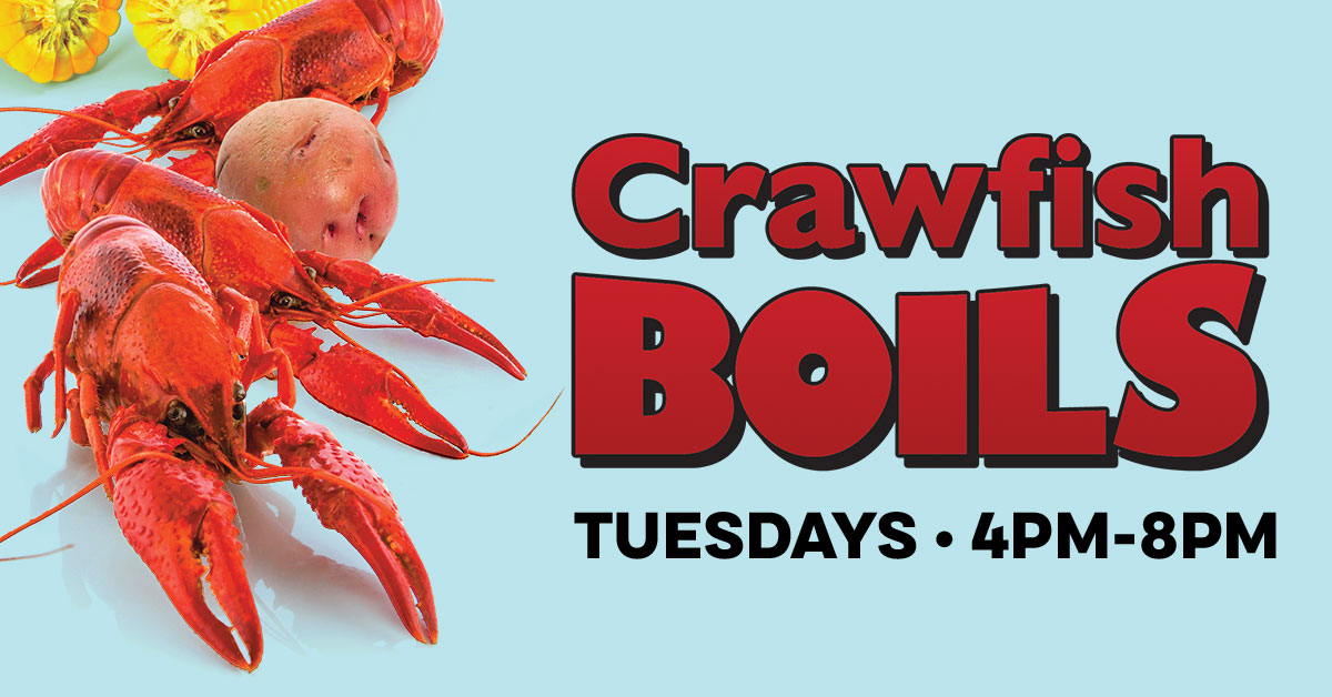 Don't forget about our Crawfish Boils on the ground level at the Beach Casino on Tuesdays!

For more information, check out the MyInsider app or visit MyInsider.com!