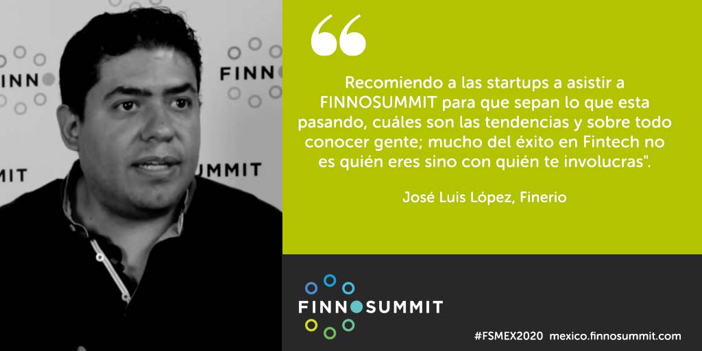 Finnovista's tweet photo. 🙌 "Recomiendo a las #startups a asistir a #FSMEX para que sepan lo que esta pasando, cuáles son las tendencias y sobre todo conocer gente; mucho del éxito en #Fintech no es quién eres sino con quién te involucras". José Luis López, CEO de @fineriomx
👉https://t.co/7chy57NWN3 https://t.co/HWPOySbjAE