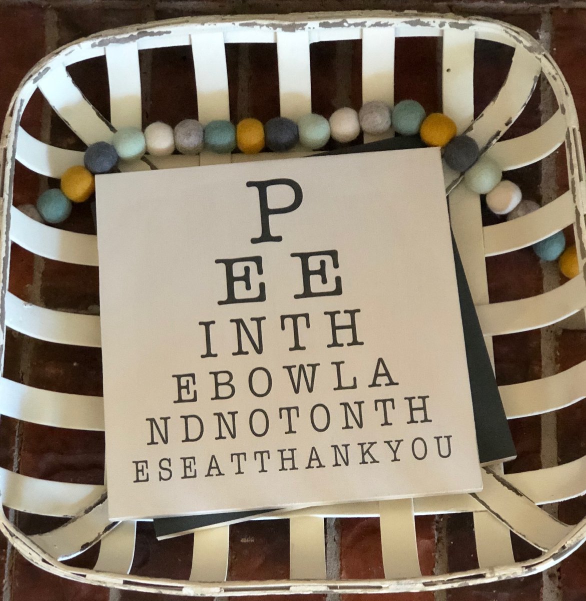 primhp's tweet photo. Keep it in the bowl people! π€ͺβ
.β
.β
#peeinthebowl #notontheseat #thankyou #bathroomrules #woodsigns #farmhousesigns #rusticsign #farmhousestyle #modernfarmhouse #handmade #handpainted #signs #homedecor #farmhousedecor #maker #signmaker #handmadeintexas #lsmercantile https://t.co/s6ekhh1aOr