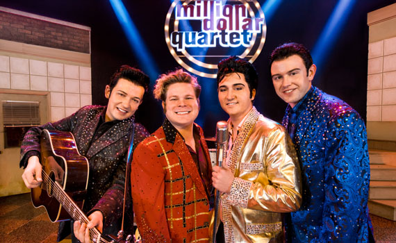 APRIL 29th - 30th!! Million Dollar Quartet is bringing you all the music hits you love! Get your tickets now bit.ly/MDQ_ALL_DATES
