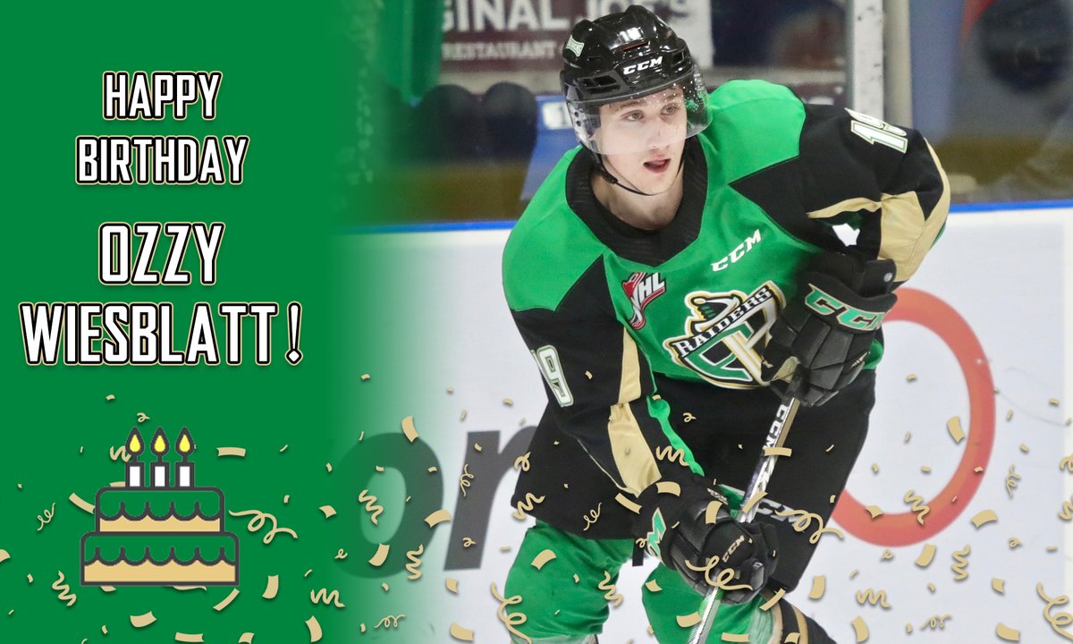 PARaidersHockey's tweet photo. Happy 18th Birthday to Ozzy Wiesblatt (@ozzywiesblatt)!

Like this tweet to wish Ozzy a happy birthday.

🎉🎂 https://t.co/LPctLz1Z0C
