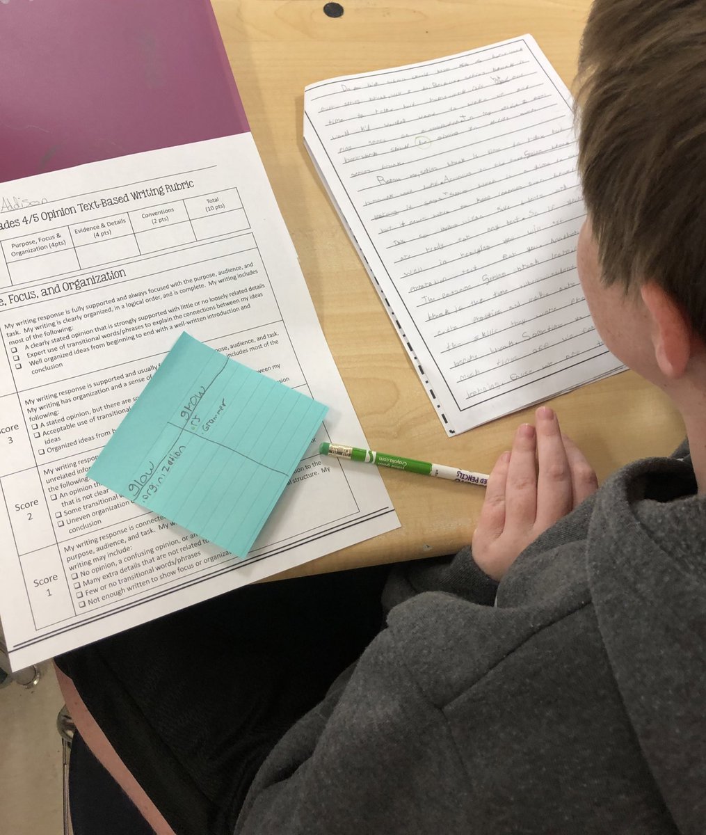 MsMorillo4's tweet photo. One of our last times doing Glows and Grows for writing! Countdown for the Writing FSA begins! 🤓📝 https://t.co/Thdab7cBIH