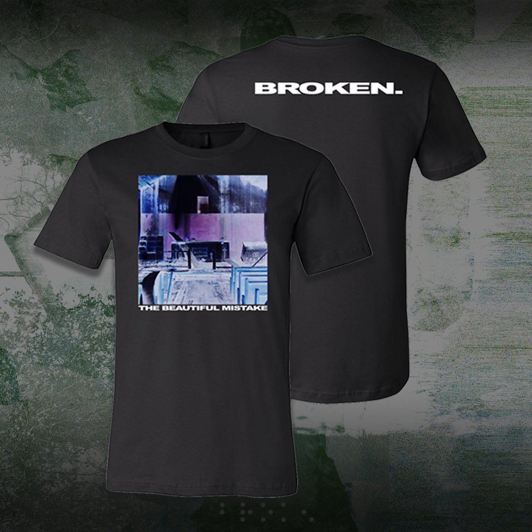 **PRE-ORDER <a href="/TBMistakeBand/">TheBeautifulMistake</a> new album “You’re Not Broken. I Am” right now on vinyl. Green or Clear vinyl, as well as a bundle with exclusive T-Shirt + a set of hand numbered and signed photo prints that inspired the album cover art. wiretaprecords.com