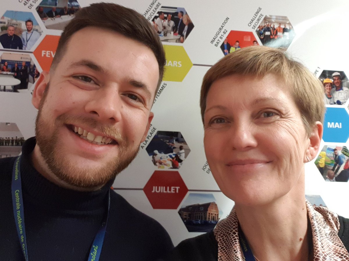 EDF_HDF's tweet photo. [#Altenance]La belle aventure humaine se poursuit entre Mathieu &amp; Stéphanie à la Communication @EDFGravelines. Son diplôme en poche Mathieu peut compter sur  @EDFofficiel pour  l’accompagner jusqu’à l’emploi en partenariat avec @Apec_HDF et #poleemploi @pepites_alter @edfrecrute https://t.co/6sF9ylTwwV