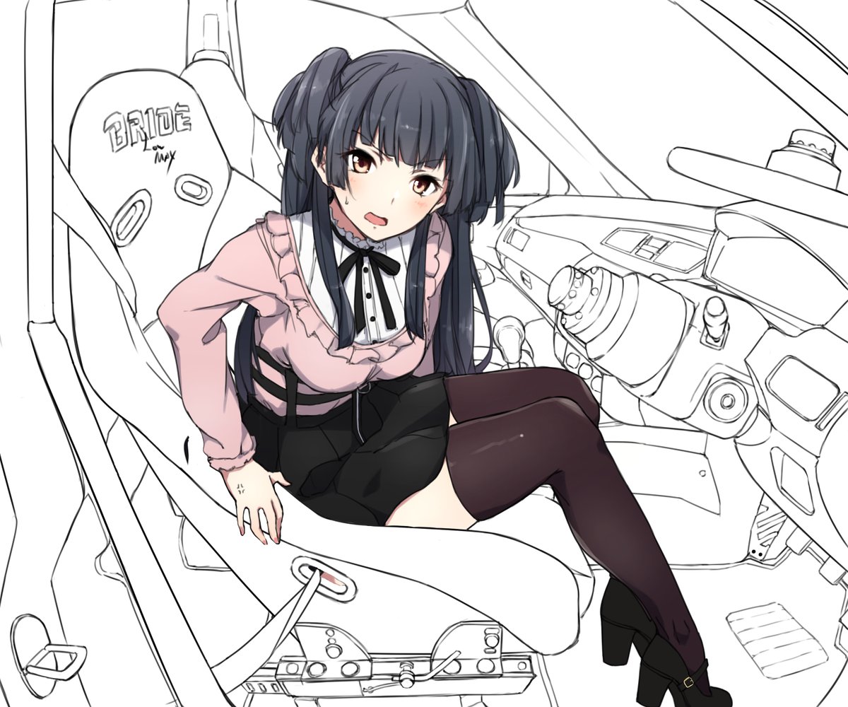 黛冬優子 「ふゆ塗った 」|囲碁ミクのイラスト