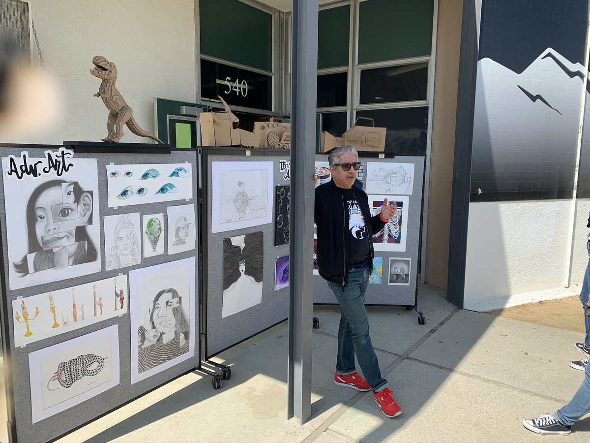 fighton4evr's tweet photo. We had a great day with the @covinavalleyusd Educational Services Department visiting our amazing pathways at South Hills. Thank you to @EEminhizer for bringing your team to see firsthand the impact they have on our students' success. #SHdoesitbest https://t.co/ubjHkZbxCN