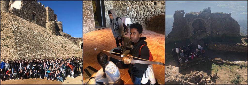 institutcanet's tweet photo. Tot l’alumnat de 2n d’ESO vam anar a visitar el Castell de Montsoriu (Arbúcies), el 13 de febrer, ja que estem estudiant el feudalisme i l’Edat Mitjana a la classe de Ciències Socials. https://t.co/rG6HdDuVUO