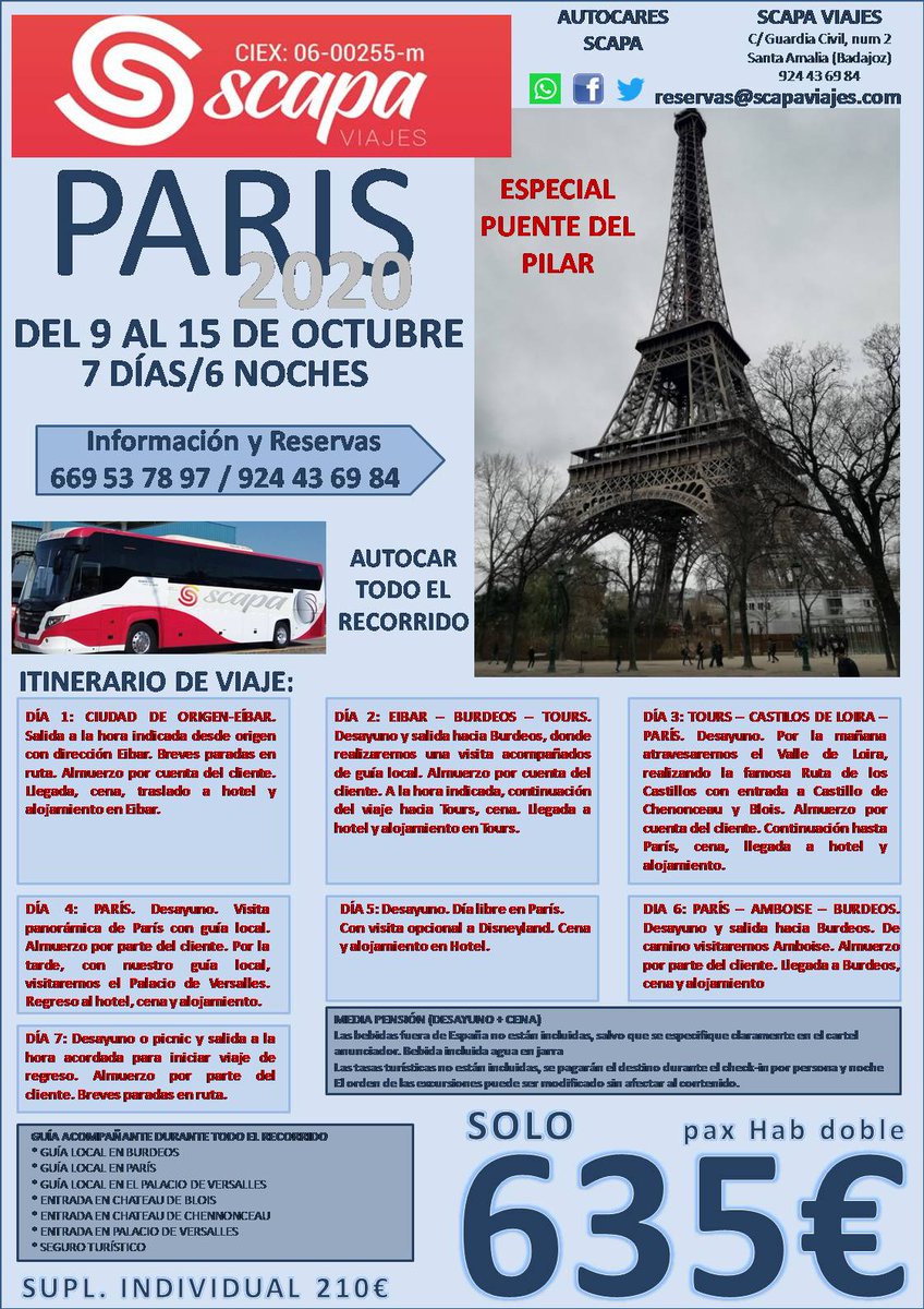 ScapaViajes's tweet photo. AQUÍ TENÉIS TODAS NUESTRAS OFERTAS¡¡ #924 43 69 84 https://t.co/ea1MUJDs6x