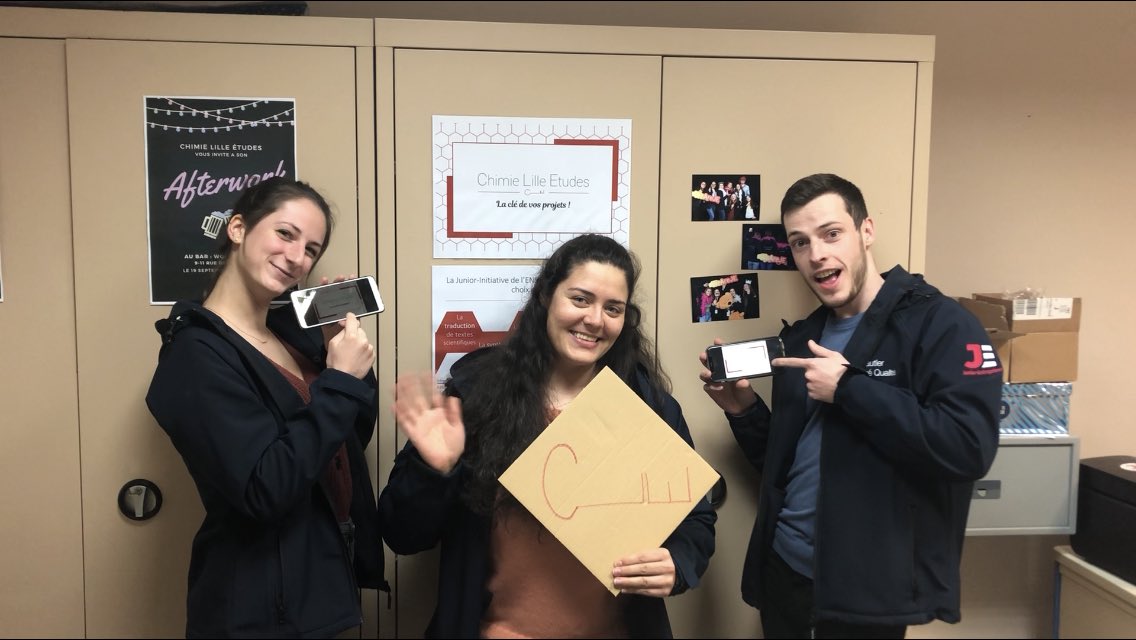 Chimie Lille Etudes (@cle_lille) on Twitter photo La vidéo micro-trottoir du cocktail annuel de CLE est disponible sur la page Facebook de Chimie Lille Études !! La vidéo micro-trottoir du cocktail annuel de CLE est disponible sur la page Facebook de Chimie Lille Études !!