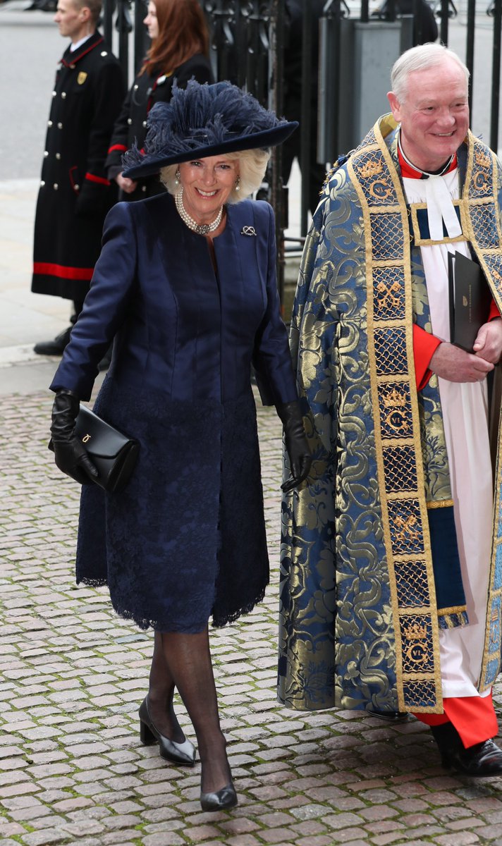 RoyalFamily's tweet photo. Her Majesty - who attended in her role as Head of the Commonwealth - was supported by other members of the Royal Family. https://t.co/ucwUIQbvxX
