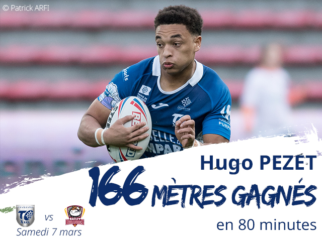 TOXIII's tweet photo. 📊 #instantstats v Batley
Hugo PEZET samedi, c'est :
1⃣er match officiel avec les pros
1⃣ère titularisation
1⃣er essai
1⃣6⃣6⃣ mètres gagnés, meilleure performance de l'équipe.
🤔 Un mot pour décrire ça ?? https://t.co/qeP5dMuvHu