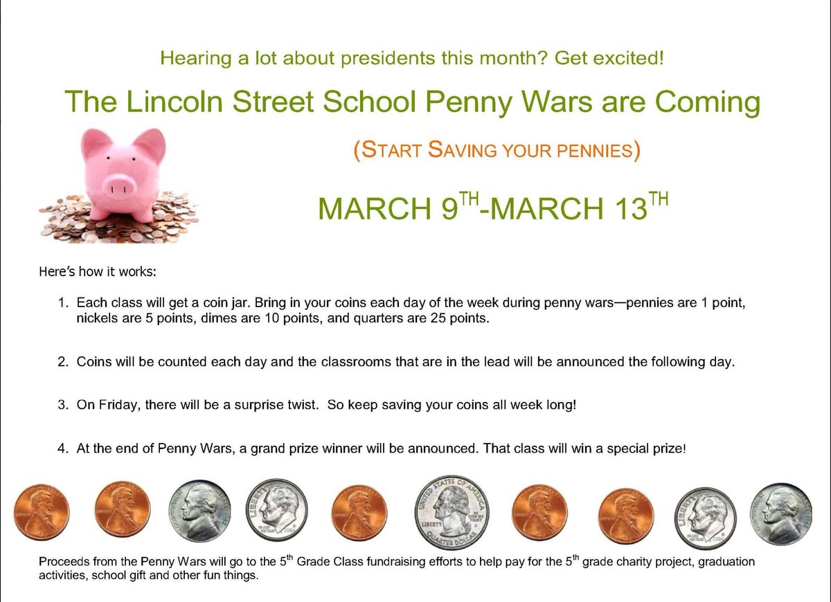 Bring in your change!