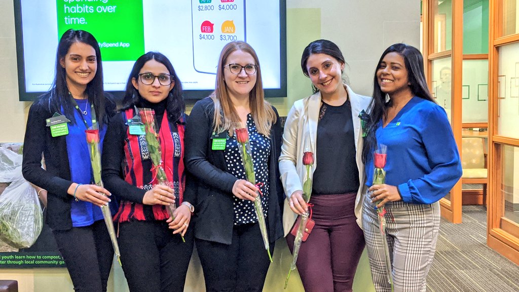 Happy International Women's day from the beautiful ladies of 1015 #IWD2020 <a href="/SHong_TD/">Simon Hong</a> <a href="/scott_belton/">Scott Belton</a>