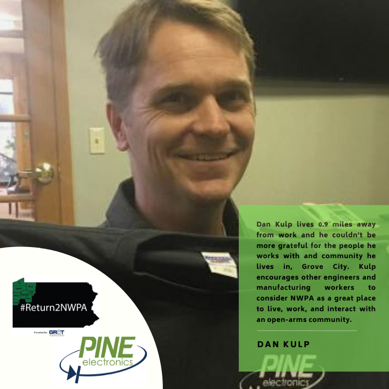 An Engineering Family’s Return 2 NWPA. Dan Kulp lives 0.9 miles away from work and he couldn’t be more grateful for the people he works with and community he lives in, Grove City. - read his story here...

Presented by GR8T Manufacturing Partnership

industryneedsyou.com/family-faith-a…