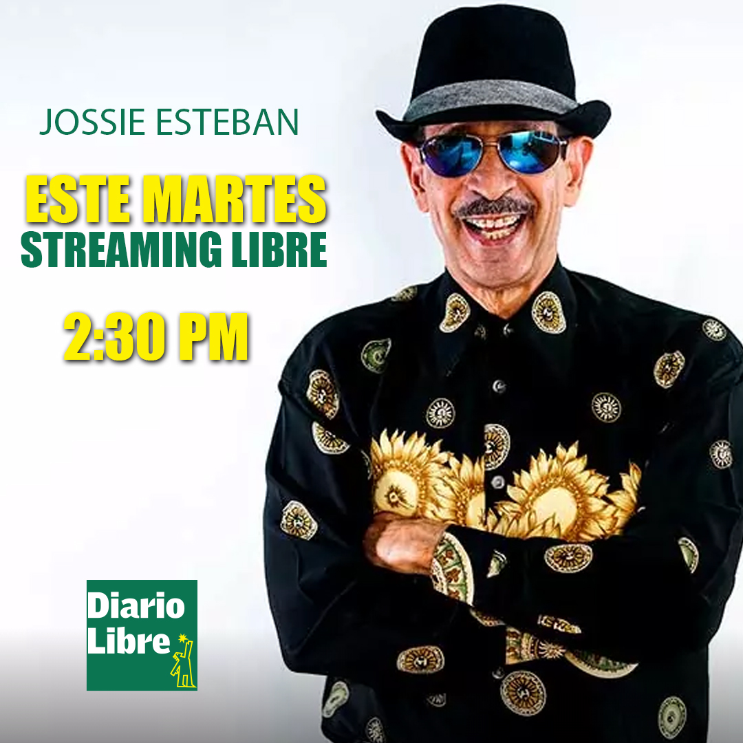 DiarioLibre's tweet photo. | #Revista| El popular merenguero #JossieEsteban es el protagonista este martes 10 de marzo a las 2:30 p.m. del #streaminglibre. Los lectores podrán conocer sobre la trayectoria de este icónico artista, así como los detalles de su retorno. No te lo pierdas.
#DL #DiarioLibre https://t.co/YClTwtCDkU
