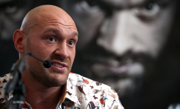 💬 Tyson Fury: 'It's pretty much easy to beat Tyson Fury & how you do that is nail him to the canvas with six-inch nails. And providing you don't do that, I'm gonna get up & win.' 😂 Brilliant.