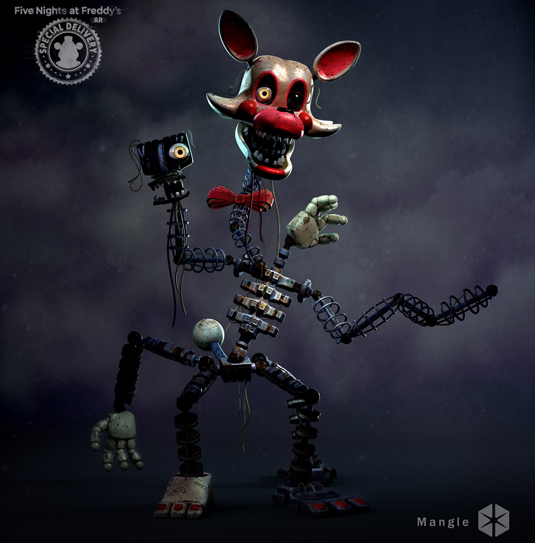 FNAF AR on X: Have you been enjoying the latest animatronic available for  delivery? #FNAF #FNAFAR #SpecialDelivery #Mangle  /  X