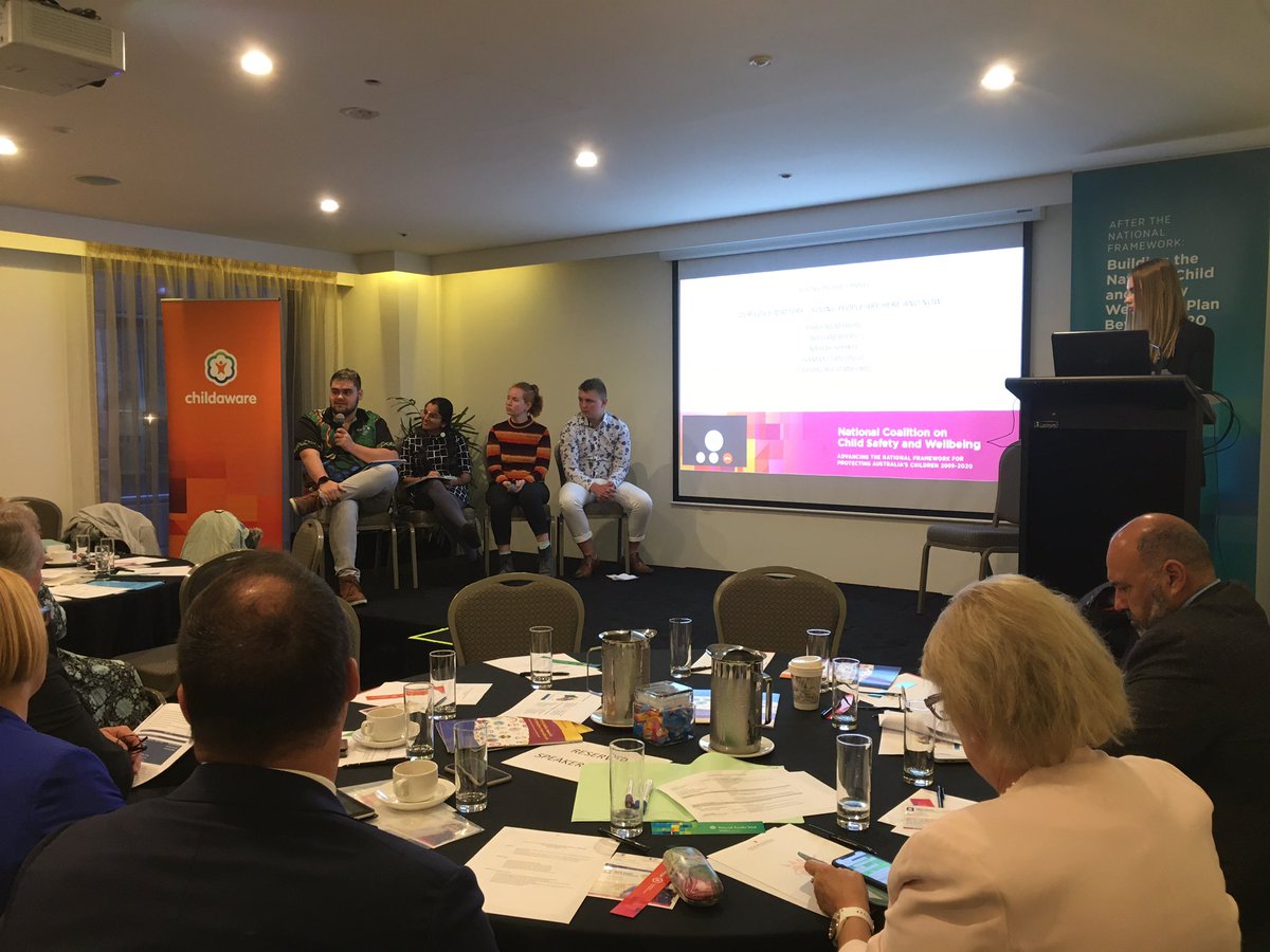 familiesaust's tweet photo. Listening to our inspiring youth panel #beyond2020 #childaware https://t.co/VjcVj9cMFd