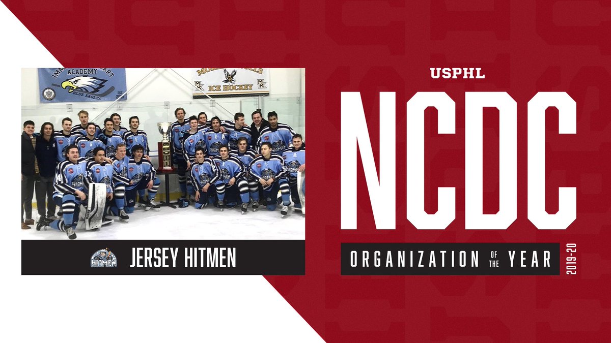USPHL (@usphl) on Twitter photo The #NCDC 2019-20 Regular Season has come to an end. With that, we begin our series of NCDC Award-Winners.
We start with announcing the <a href="/NJHitmen/">Jersey Hitmen Hockey</a> as the NCDC
Organization Of The Year. Congratulations to the Jersey Hitmen!
bit.ly/NCDCAwardsHitm… The #NCDC 2019-20 Regular Season has come to an end. With that, we begin our series of NCDC Award-Winners.
We start with announcing the <a href="/NJHitmen/">Jersey Hitmen Hockey</a> as the NCDC
Organization Of The Year. Congratulations to the Jersey Hitmen!
bit.ly/NCDCAwardsHitm…
