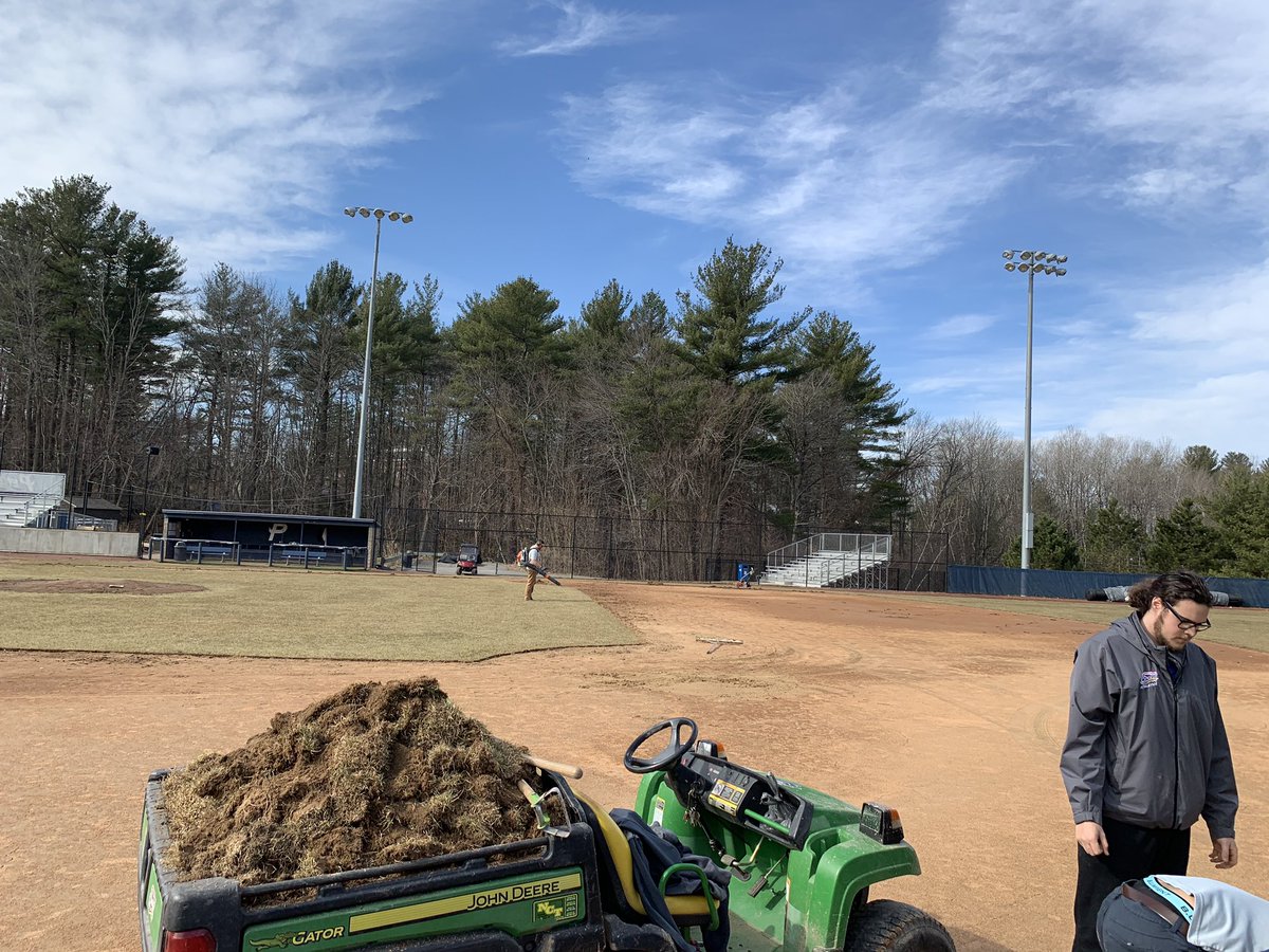 Good day at the <a href="/SNHU_Softball/">SNHU Softball</a> &amp; <a href="/SNHU_Baseball/">SNHU Baseball</a> fields- dragged and edged raked all of baseball infield- dragged and lined up bases at softball - great day in the “office” <a href="/SNHUFieldOps/">SNHU Field Ops</a> <a href="/NE_STMA/">NE-SFMA</a> <a href="/cefmafacilities/">CEFMA</a> <a href="/snhupenmen/">SNHU Athletics</a>