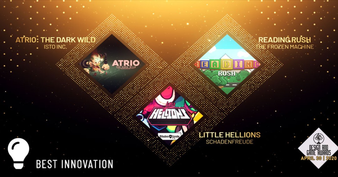 Design_And_Game's tweet photo. #EVENT - A CELEBRATION OF #ALBERTA GAMING - 

BEST INNOVATION:

Atrio by @IstoInc 
Little Hellions by @Little_Hellions 
Reading Rush @FrozenMachine 

More Info: https://t.co/tdrT3Errx8

#VideoGames #BoardGames #GameDev #YEG #YCC #YQL https://t.co/xBvlJ7Nq1r