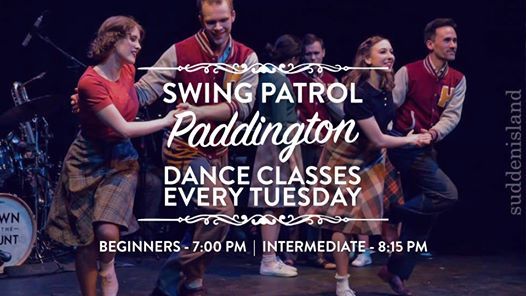 Join us at Swing Patrol Paddington every Tuesday at 7:00pm – 8:00pm for our Absolute Beginners class (or 8:15pm for Intermediate).

facebook.com/events/5021489…