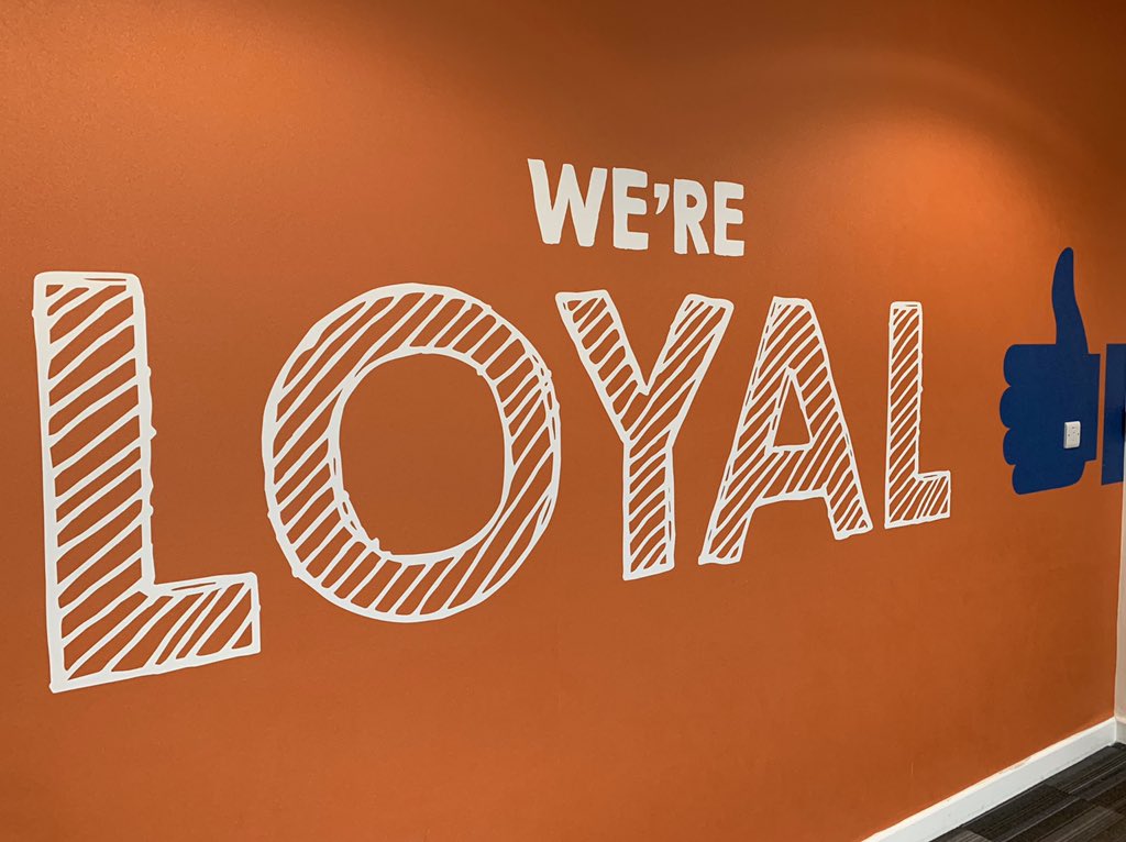 CardFacCareers's tweet photo. The next value we’re revealing is... We’re Loyal!
Our people are fiercely loyal to the colleagues they work with every day - and that builds customer loyalty too🧡
visit https://t.co/pQotd9B1BP to view all our vacancies and apply!!🥳
#cardfactory #cfjobs #cardfactorycareers https://t.co/C1LrUDc2To