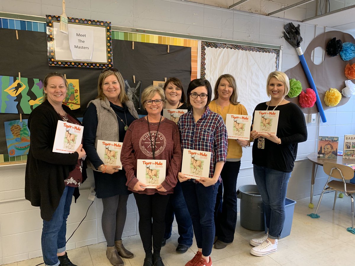 Be patient and never give up on your students!! #tigerthemule #BESt <a href="/emilykwaldrop/">Emily Waldrop</a> <a href="/JCBOEal/">JacksonCountySchools</a>