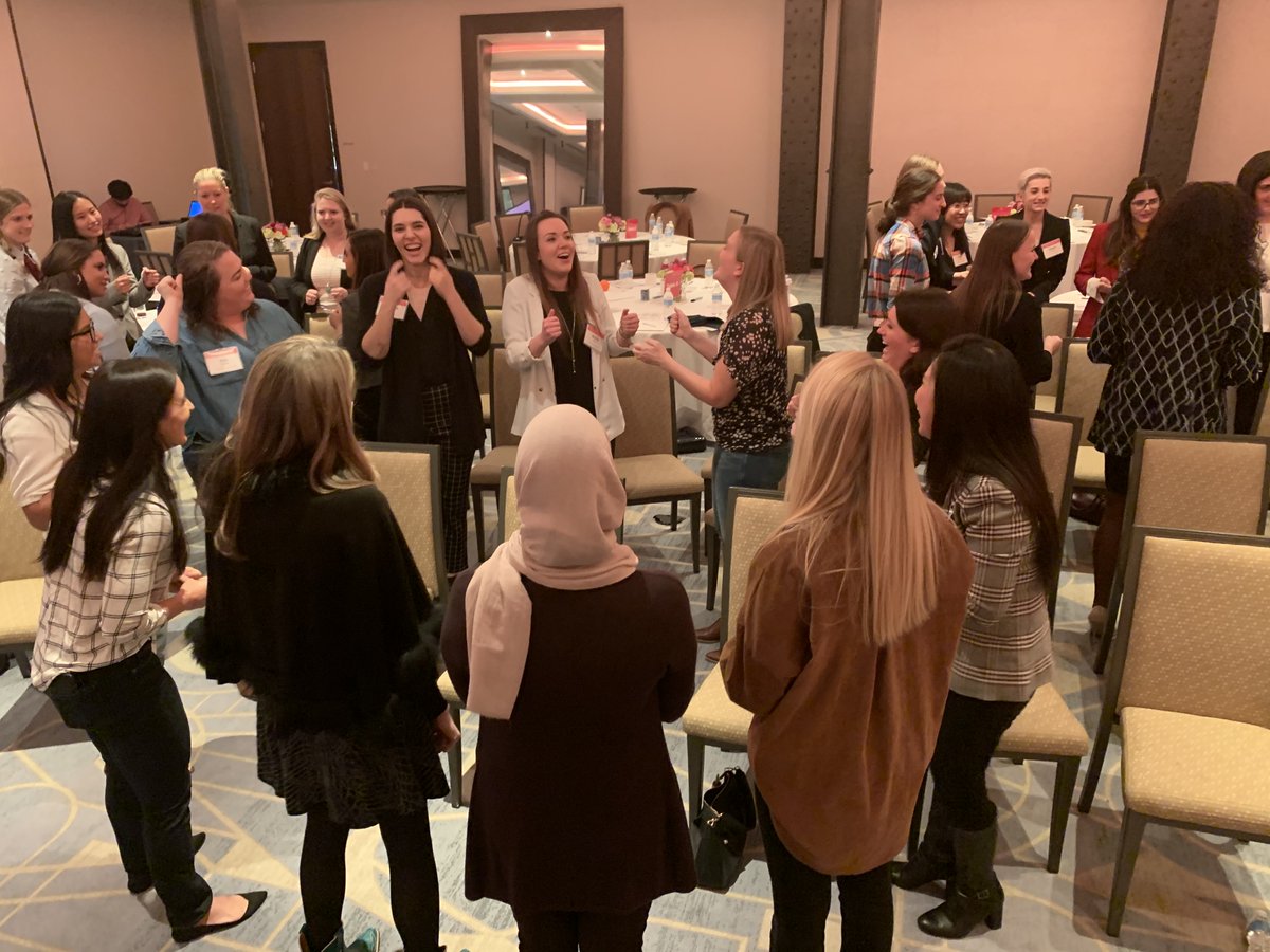 It's a joy supporting &amp; empowering women through IMPROV! Thank you to all the women at the leadership event that stepped out of their comfort zone! What are you doing to celebrate your sisters? #internationalwomensday #womeninleadership