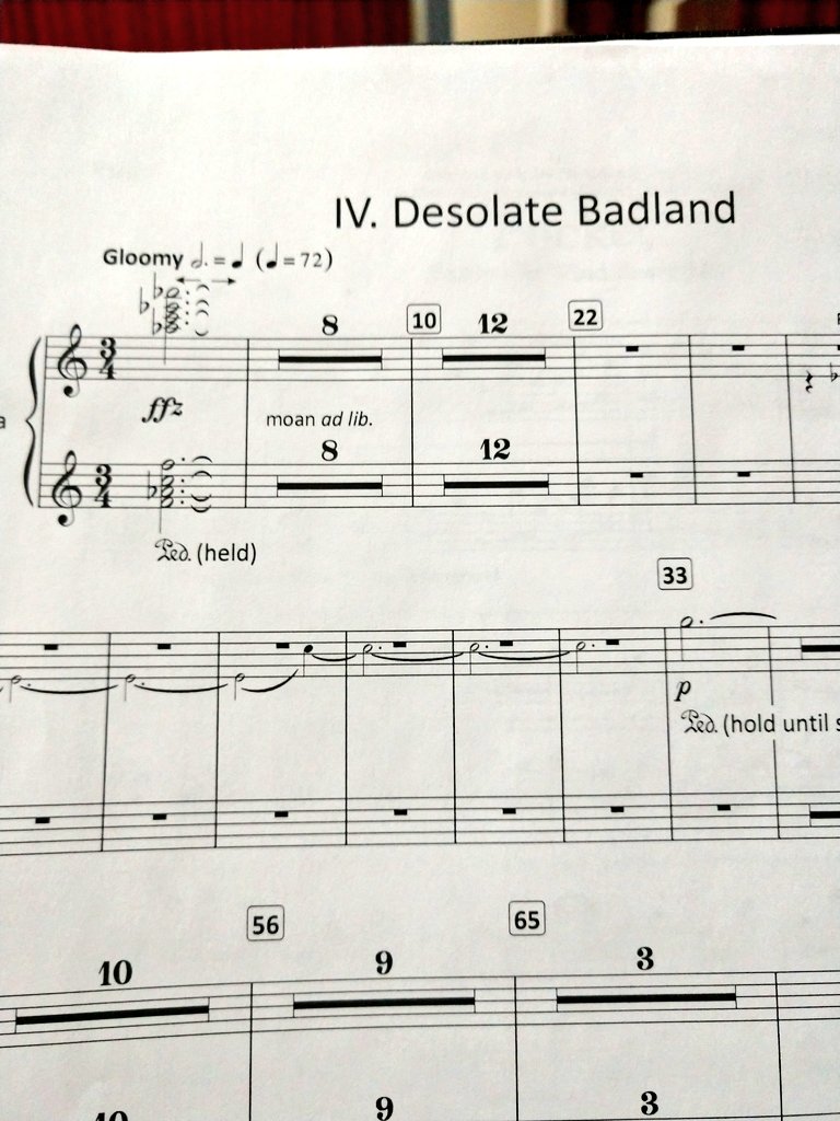 bandmanboswell's tweet photo. Today in Wind Orchestra... Moan parts? #bandlife #newmusicreadingsession https://t.co/ZRzh5kZlJz