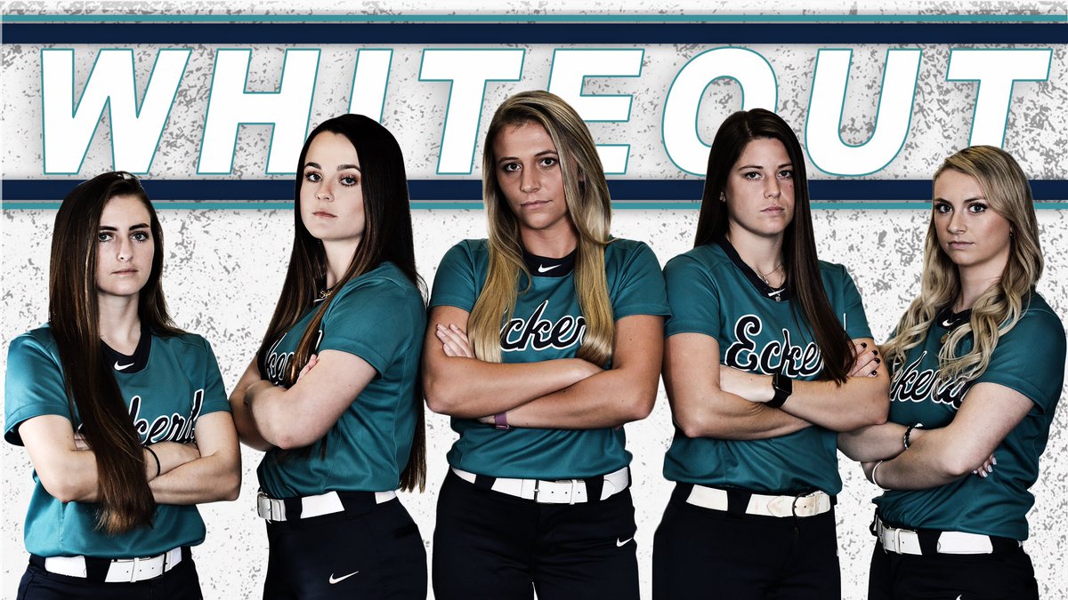 EckerdSoftball's tweet photo. WHITEOUT! Come out and support the Triton softball team as they host Bloomsburg at 5:00 p.m. (DH) tomorrow. Make sure you wear white! https://t.co/42WSBIyIrF