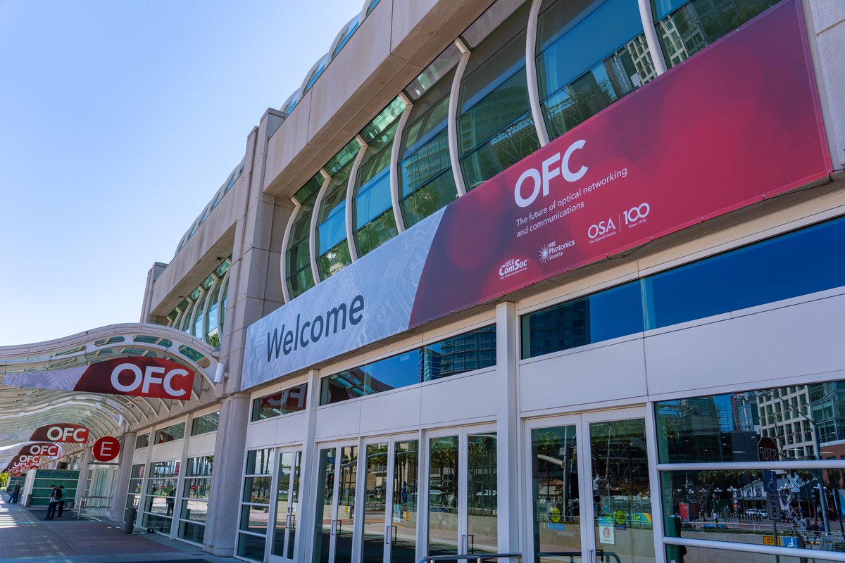 SDConventionCtr's tweet photo. This week we welcome @OFCconference, a gathering of optical networking &amp; communications professionals. We are proud to serve as a place for the exchange of life-changing research and we thank attendees for their patronage of local restaurants, hotels &amp; attractions. #OFC2020 https://t.co/Xw39TlW8Mo