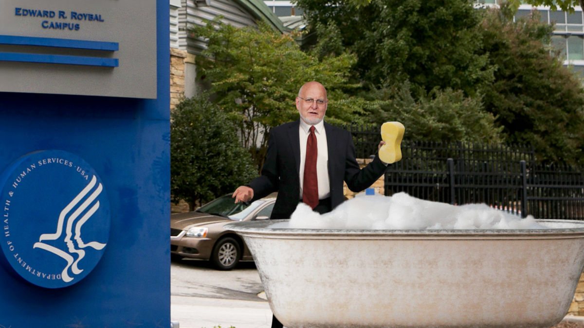 CDC Advises Americans To Protect Against Coronavirus By Piling Into This Here Tub For A Scrubbin’ trib.al/ICfk7Ed