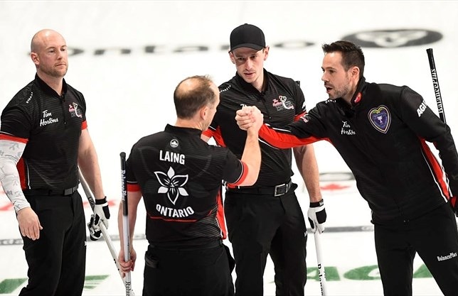 🚨CONTEST | Retweet &amp; follow @TeamJohnEpping for a chance to win a signed Brent Laing #Brier2020 Jersey! Winner announced 3/23 at 12:00PM EST. Good luck #TeamOntario fans! #curling