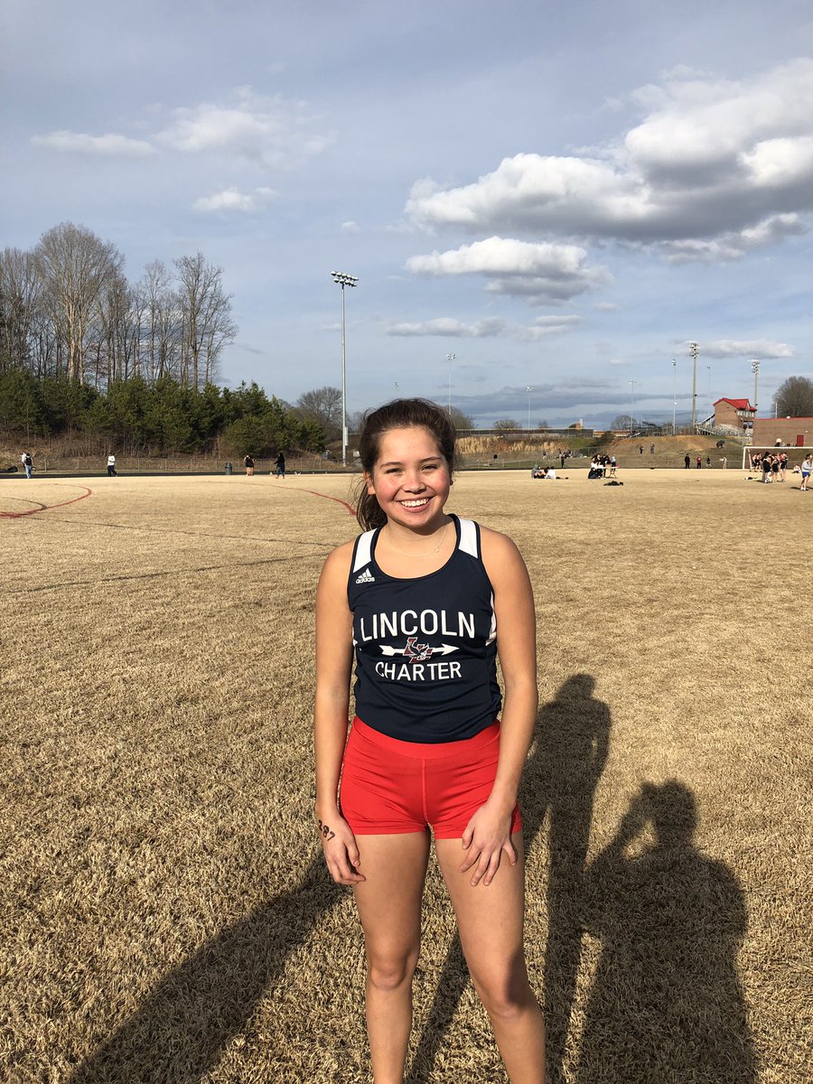 Jillian Aganad sets school records in both long jump and high jump. BTW - this was the first time she competed in this events. Proud of you Jilly.