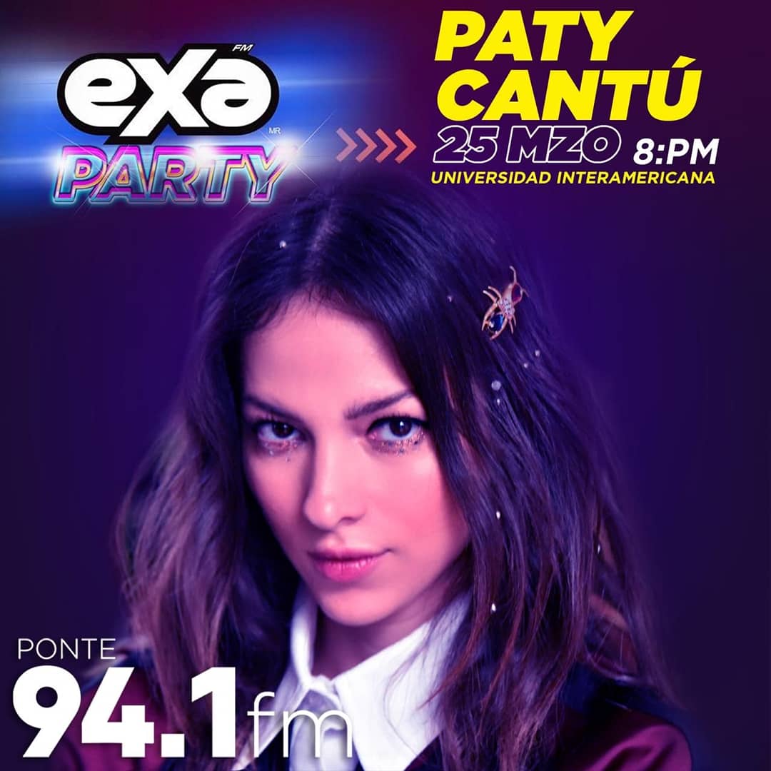 AngelloWolf's tweet photo. ATENCIÓN #Puebla, ya viene la nueva #ExaParty 2020.
Y se presentan: @PatyCantu; @dldmexico y @Allisonband.
Miércoles 25 de Marzo 2020, @LaInterMx. Consigue tus #Boletos con los amigos de @exafmpuebla941.
#LaPartyExacta.
#Concierto.
#PatyCantu.
#DLD.
#Allison. https://t.co/f74MwJWrlJ