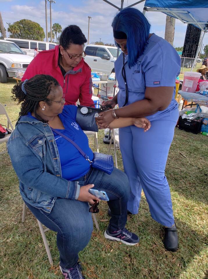 WestTechEdCtr's tweet photo. Thank you to the Ladies of Zeta Phi Beta for having the WTEC Medical Sciences Students offer their services to the community during the Afro Arts Festival!! https://t.co/fu2q5qwbuA