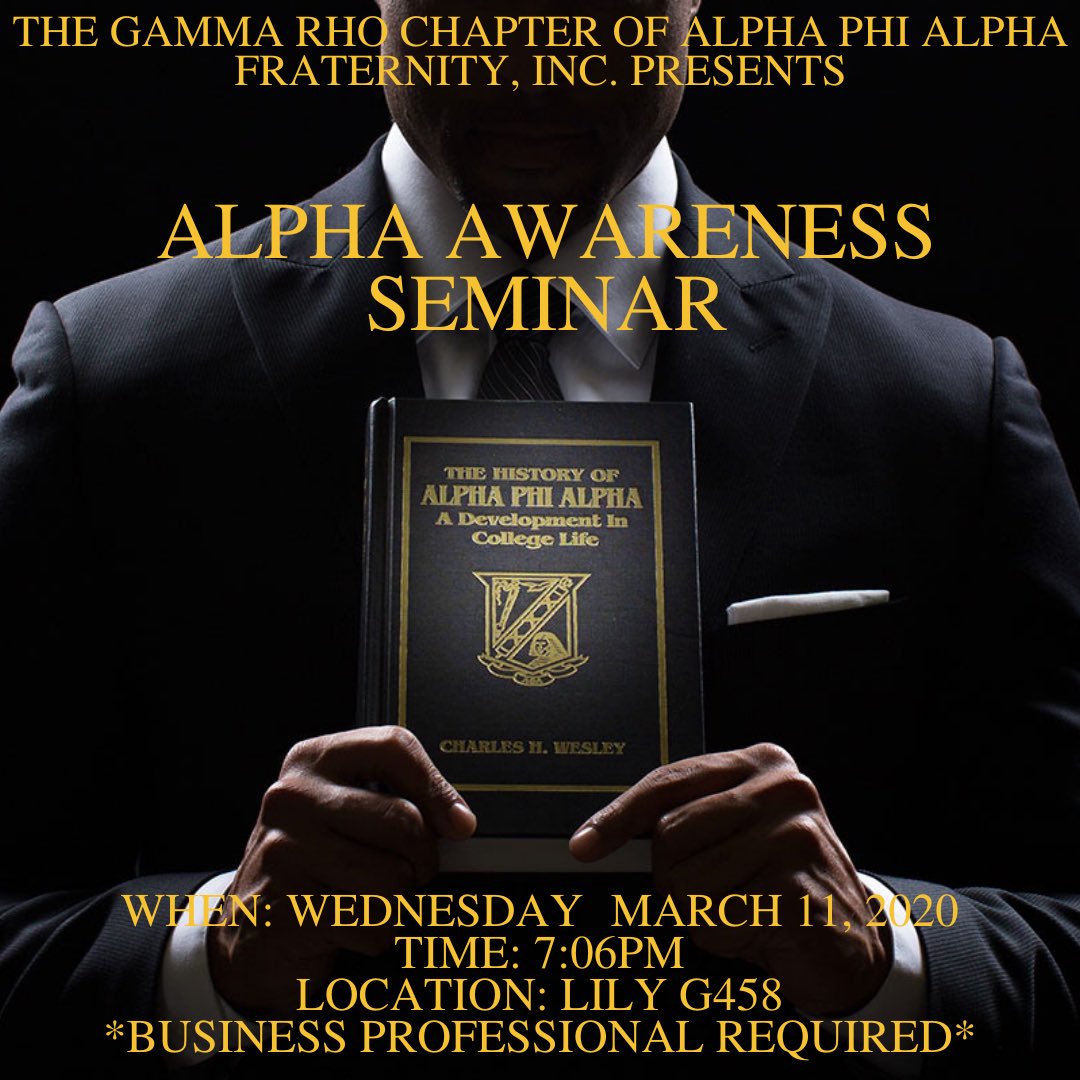 GammaRho_Alphas's tweet photo. Early is on time. https://t.co/ZulDZjmmbp
