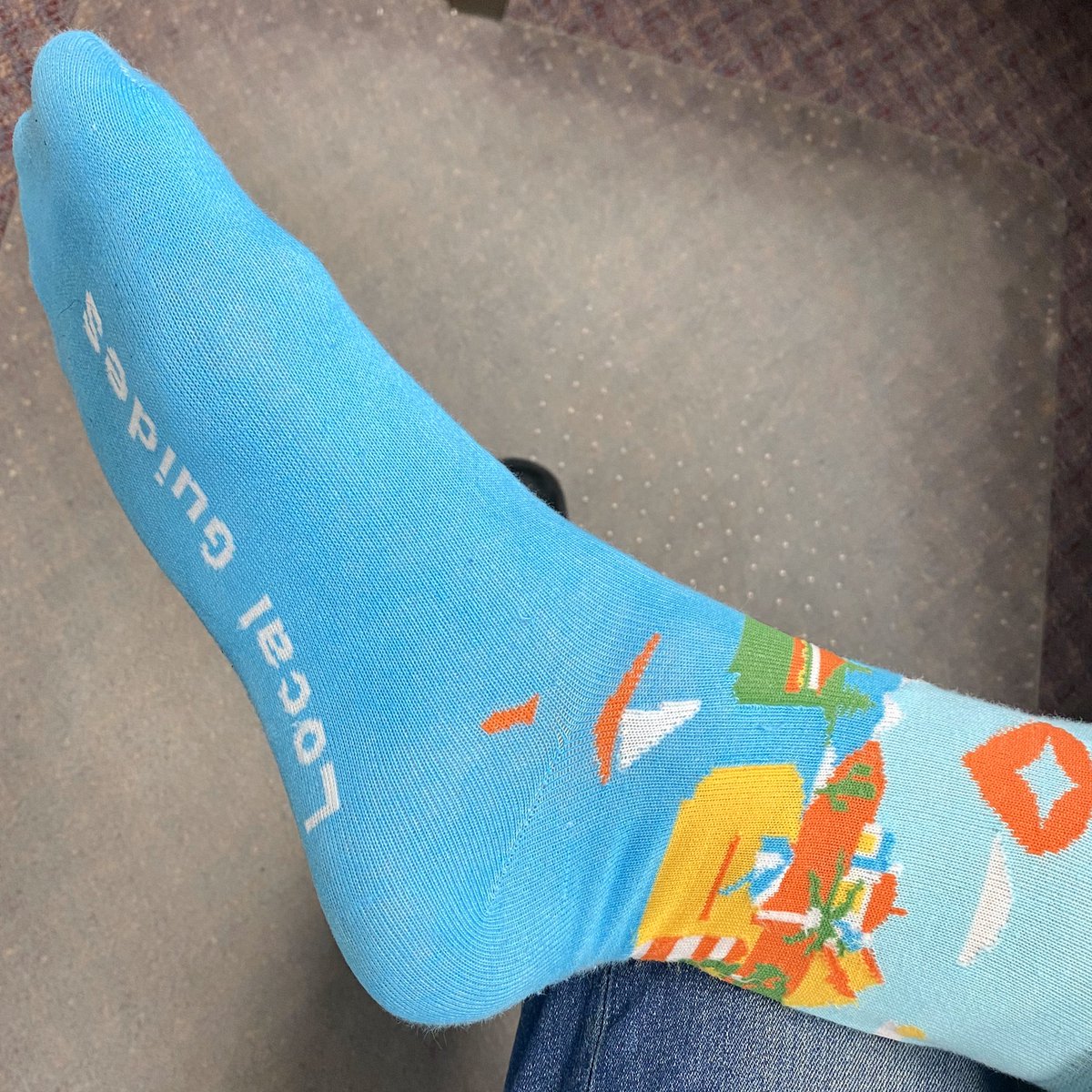 SocksThatRocks's tweet photo. I love it when I get socks as #swag!

Was surprised when these @Google #LocalGuides #socks arrived in the mail for reviewing local businesses https://t.co/cX4jZyffmq