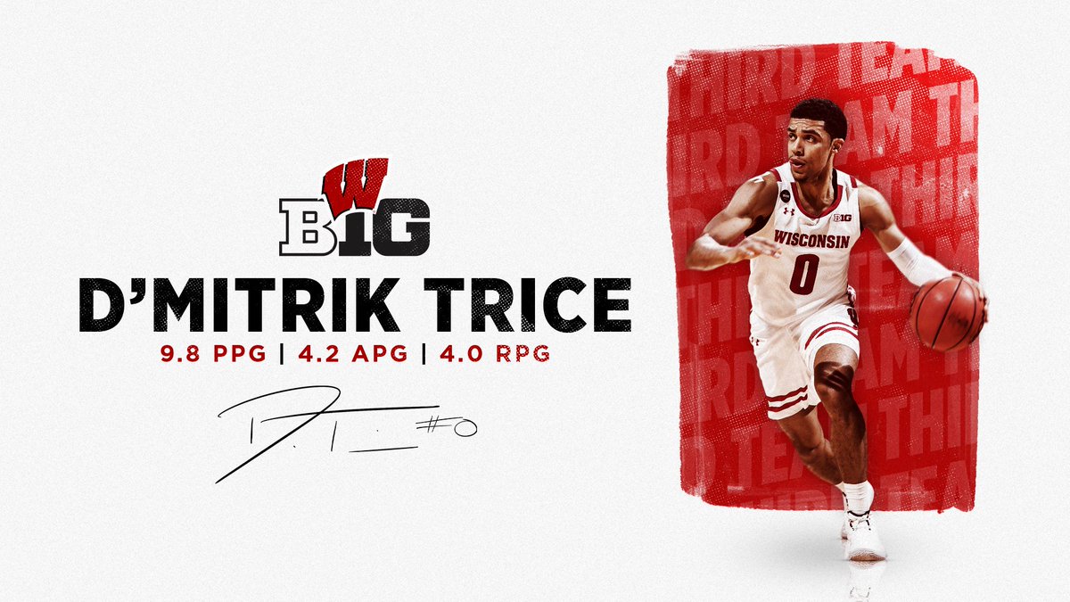 BadgerMBB's tweet image. Wisconsin is the first Big Ten regular season champion EVER in league history to not feature a first- or second-team all-conference selection

That dates back to 1948 (73 seasons) and includes 95 different teams that have won a B1G regular season title

#OnWisconsin » #Badgers