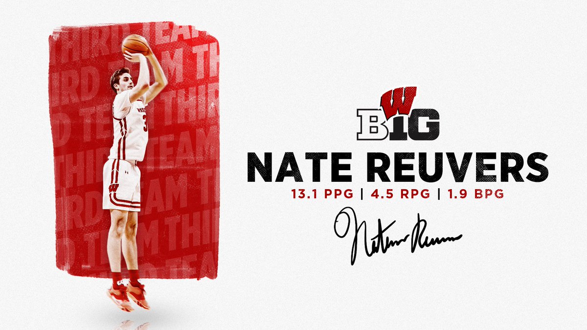 BadgerMBB's tweet image. Wisconsin is the first Big Ten regular season champion EVER in league history to not feature a first- or second-team all-conference selection

That dates back to 1948 (73 seasons) and includes 95 different teams that have won a B1G regular season title

#OnWisconsin » #Badgers