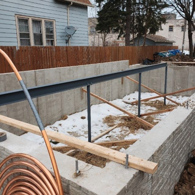 lemelhomes's tweet photo. Work in process of our Milwaukee East Side new home build. #customhomebuilder #milwaukeehome #mkeeastside #milwaukeeliving #milwaukeelife https://t.co/KnNoBGcJdX