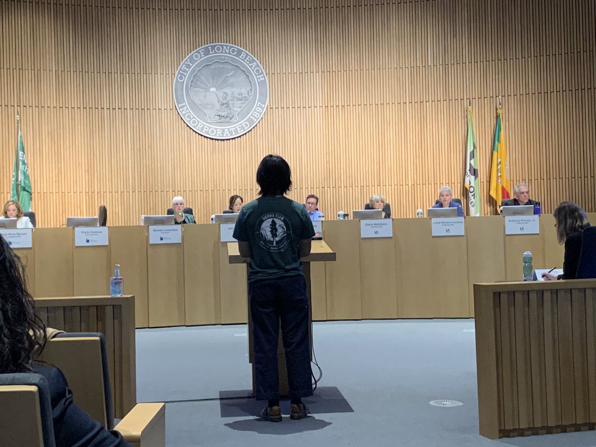 .@MyGenerationSC @SierraClub organizer @fran_yang1201 speaking before the joint Ports, reminding the board that this Clean Air Action Plan is about protecting community health, not protecting the profits of shipping companies! ⚡️🚛🔋🔌#WeAreJustTryingToBreathe #ZeroEmissions