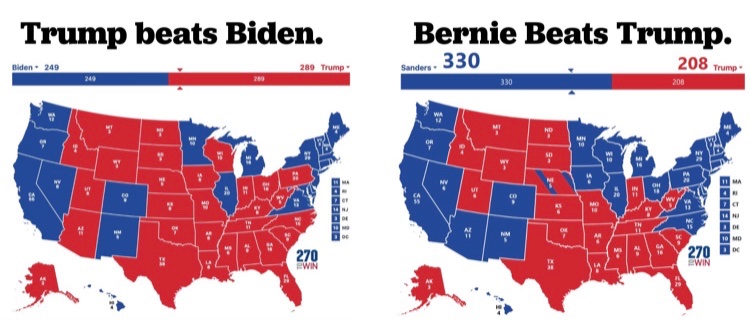 rzn2blv's tweet photo. @DWStweets @JoeBiden @JohnKerry 3x losers. Good luck with that. #michiganprimary #floridaprimary They’re leading us down the path to dt again. But estab would rather have trump than bernie so either way, they win. #2016repeat #BernieBeatsTrump https://t.co/DDccTeCdzJ