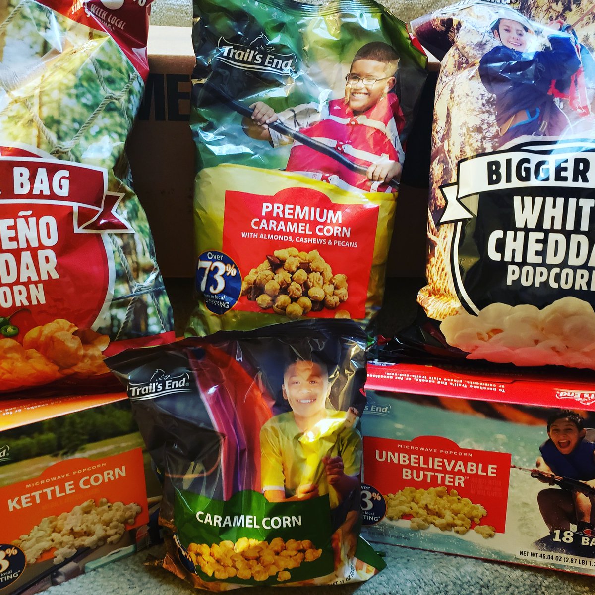 castrodcc's tweet photo. My son's Cub Scout Pack is still selling popcorn🍿. Please help these kiddos🙎‍♂️🙎‍♀️ out by donating and/or buy some popcorn.  100% goes directly to the pack. You have a business who would like to sponsor us? Would like to buy popcorn for your workers? 
Send a msg💻.  TY! https://t.co/wwfWYK5IAr