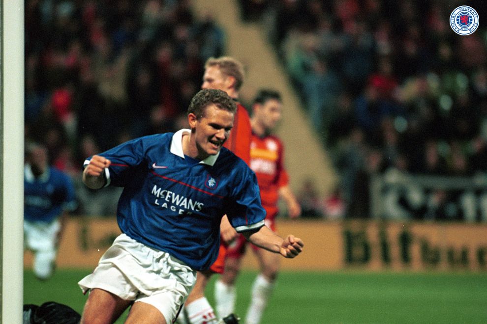 RangersFC's tweet photo. 🎧 Jonatan Johansson was the hero the last time #RangersFC met Leverkusen, and tonight, hear his memories of a super result on the Official Rangers Podcast.

Listen/Subscribe for FREE 📲 https://t.co/hvRVyq84JX https://t.co/ISdtvILWxr