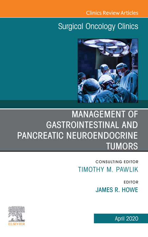 SurgicalClinics's tweet photo. Now ONLINE! Our April 2020 Surgical Oncology Clinics devoted to GI & Pancreatic #Neuroendocrine Tumors, edited by James Howe @IowaMed 11 review articles @ https://t.co/kzHsXPM3ku Full series also on @ScienceDirect + @ClinicalKey #GEPNET #NETcancer #SurgOnc @timpawlik https://t.co/Kt62rdAkU4