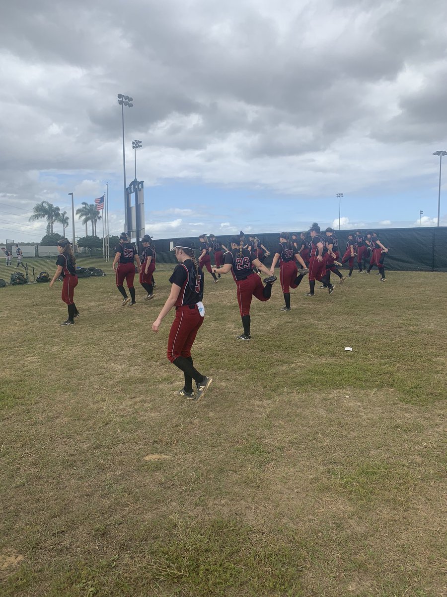 MCSBAngels's tweet photo. Preparing for our first game in Florida!! Game time is 4 pm! #RollAngels #MCSB2020 https://t.co/75dmZDNaK6