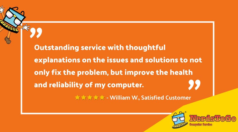 NerdsToGoWA's tweet photo. Our Nerds are always here to help! Stop by our Bellevue location today for a complimentary FREE diagnosis 😁 #nerdstogo #bellevue https://t.co/5UkXLtZoVK